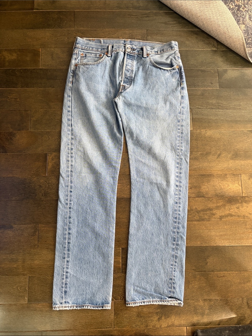 Levi's Light Wash Men’s Straight Jeans